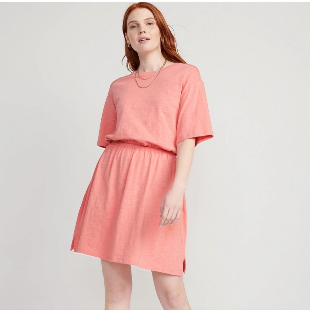 Old Navy Short Sleeve T-shirt Dress NWT M